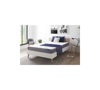 ACTISOM Matelas Latex et mémoire de forme 140x190 cm 5zones de confort