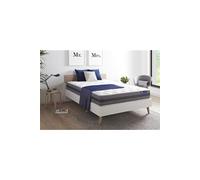 ACTISOM Matelas Latex et mémoire de forme 140x190 cm Maxi épaisseur 5zones de confort
