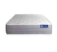 ACTISOM Matelas Latex et mémoire de forme 80x190 cm 5zones de confort