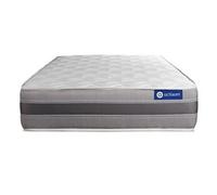 ACTISOM Matelas Latex et mémoire de forme 90x190 cm Maxi épaisseur 5 zones de confort