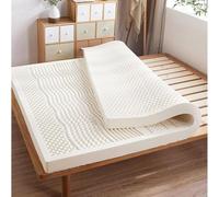 Matelas Latex Housse Coton Bio Déhoussable Design Ergonomique Soulage Points de Stress 80x210 cm