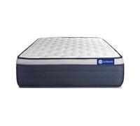 Matelas Actilatex Max 80 x 200 cm Latex et mémoire de Forme - Epaisseur : 26 cm - Confort : Ferme - 7 Zones de Confort