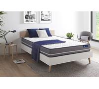Matelas Latex + mémoire de forme ACTILATEX PUR 160x200cm 3zones de confort