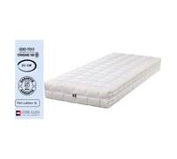 Literie Julien Matelas Face de Contact Latex 80x190 x 21 cm Ferme - Spécial Sommier Electrique - Déhoussable Housse Lavable - 7 Zones de Confort - Très Respirant