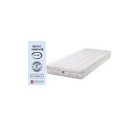 Matelas Latex Naturel 90x190 x 21 cm Ferme + Oreiller Visco + Alèse - Spécial Sommier Electrique - Housse Lavable- 7 Zones de Confort- Noyau Poli Lattex HR Dernière Génération- Très Respirant
