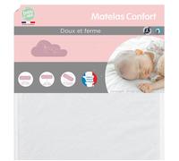 Matelas lit Basic - BABYCALIN - 70x140cm - 26KG/M3 - Anti-acarien et bactérien
