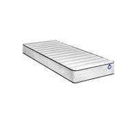 Matelas Mousse BULTEX NANO I-NOVO 926 Équilibré 80x200 cm Blanc - 7 zones de confort
