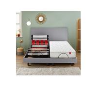 Matelas relaxation ressorts ensachés Epeda BALADE Ferme 2x100x200 G