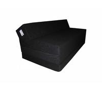 Matelas pliant sofa Natalia Spzoo - Noir - 120 x 200 cm - Mousse polyuréthane - Déhoussable