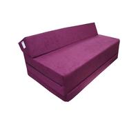 Matelas lit futon sofa pliable pliant 200x120x10 cm chauffeuse 2 place
