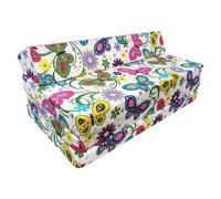 Matelas lit futon sofa pliable pliant 200x120x10 cm chauffeuse 2 place LON