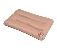 Matelas Lit Panier pour Chiens Animaux de Compagnie Taille L Marron vidaXL