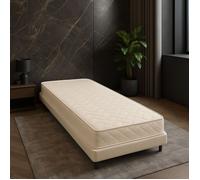 Matelas - LITERIE JULIEN - Soutien Très Ferme - 90x200 cm - 5 Zones de Confort - Mousse à Mémoire de Forme