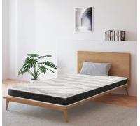 Matelas - Luxe mousse à mémoire - 90x190 cm - Confort ferme - Epaisseur 13 cm