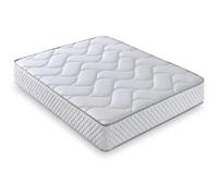 Matelas LUXIABED Genius 160x190 cm - Ressorts ensachés - Confort respirant été/hiver - Épaisseur 26 cm - Fermeté moyenne