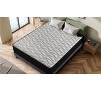Matelas Marbella de 30 cm d'épaisseur, viscoélastique et latex 90 x 190 x 30 cm. : Confort d'hôtel, haut de gamme, accueil doux avec fermeté élevée, aide à réduire les maux de dos.