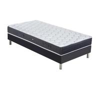 Matelas Maryland + sommier SR15 - 90x190 - Ressorts - Hauteur 25 cm - Soutien ferme