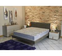 Matelas 120x200 Tissu Bambou Mousse Poli Lattex Indéformable - Hauteur 24 cm - Soutien Très Ferme - Orthopédique Bamboo 120 200