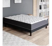 Matelas mémoire de forme 140x190 Memo HR Hbedding - 7 zones de confort + HR 35kg + mousse mémoire adaptative - épaisseur 22cm
