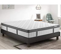 Matelas mémoire de Forme 140x190 Pur Confort Hbedding - 7 Zones de Confort + Mousse mémoire adaptative - épaisseur 25cm