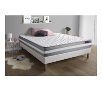 Matelas Mémoire De Forme 160x200 Memo Plus 3 Zones De Confort