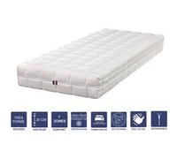 Matelas Mémoire de Forme 160x200 x 20 cm Très Ferme - Spécial Sommier Electrique - Déhoussable Housse Lavable - 7 Zones de Confort - Noyau Poli Lattex HR Dernière Génération - Très Respirant G