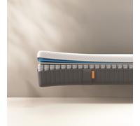 Matelas Mémoire de forme - Ressorts 140x190 Blanc