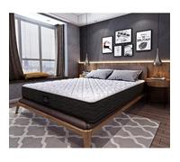 Matelas mémoire de forme TEENO - 140x190 - épaisseur 26cm - 7 zones de confort - mousse mémoire adaptative