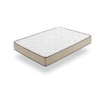 Moonia - Matelas Viscosoft 140X190CM de Haute Durabilité - Anti-acariens - Mémoire de Forme - Modèle Bamboo Eco Fresh