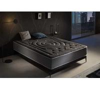 Matelas MOONIA Premium Black Multizone epaisseur 27 cm 160x200 cm