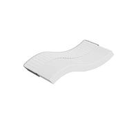 vidaXL Matelas en mousse moyennement doux 100x200 cm – 16 cm épaisseur, 5 zones, housse de matelas
