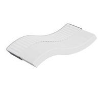 vidaXL Matelas en mousse moyennement doux 100x200 cm – 16 cm épaisseur, 5 zones, housse de matelas