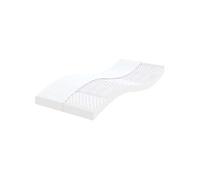 vidaXL Matelas en mousse blanc 100x210 cm 7 zones dureté 20 ILD