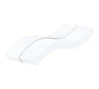 Vidaxl Matelas En Mousse Blanc 100x220 Cm Dureté H2 H3 Blanc