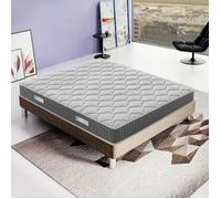 Matelas Mousse 120x200 Accueil Mémoire De Forme - Epaisseur 20 cm - Haute Densité - Modéle Hermes