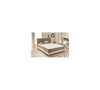Matelas mousse 135x190 cm accueil souple soutien medium epaisseur 6 cm 7 zones