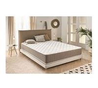 Moonia Matelas Magnum Fermeté Élevée/Moyenne Memoire de Forme Hauteur +/- 30 cm 135x190cm Beige