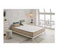 Moonia Matelas Bamboo Fresh Viscosoft Haute Durabilité Anti-acariens 135x190cm Blanc