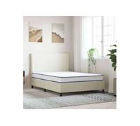 vidaXL Matelas en mousse à mémoire de forme blanc 140x190x17 cm doux