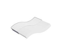 Matelas mousse 140x190 cm accueil ferme soutien medium epaisseur 24 cm 5 zones housse de matelas