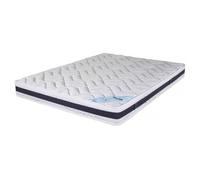 EBAC Literie Matelas 140x190 Melior - Mousse - Hauteur 20 cm - 3 Zones - Soutien Ferme