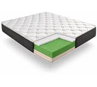 Relax Matelas Epaisseur 30 cm Bio Green HypoallergEnique 140X190 MatEriaux de garnissage favorisant la Ventilation, l'Elimination de l'humiditE et