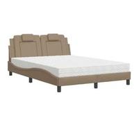 Matelas mousse 140x190 cm vidaxl soutien non communique Non spécifié zones + housse de matelas + oreiller(s) Marron G
