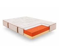 Matelas mousse 140x200 cm simpur soutien ferme epaisseur 30 cm 1 zones G