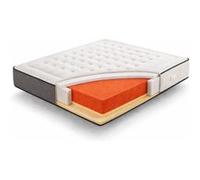 Matelas mousse 150x200 cm simpur accueil progressif soutien mi-ferme epaisseur 30 cm 1 zones G