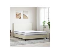 vidaXL Matelas en mousse à mémoire de forme 160x200 cm epaisseur 17 cm