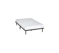 NEOREV - Ensemble KLO 160x200 cm - Matelas Mousse Haute Densité + Sommier Métal