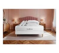 Pack matelas a memoire de forme maxi epaisseur Buckingham 160x200cm + 2 oreillers + 1 couette 260x240cm