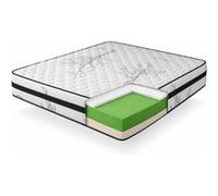 Matelas mousse 160x200 cm simpur accueil moelleux soutien ferme épaisseur 19 cm 7 zones G
