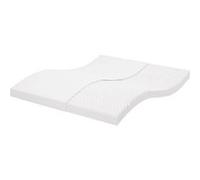 Vidaxl Matelas En Mousse Blanc 180x200 Cm 7 Zones Dureté 20 Ild Blanc
